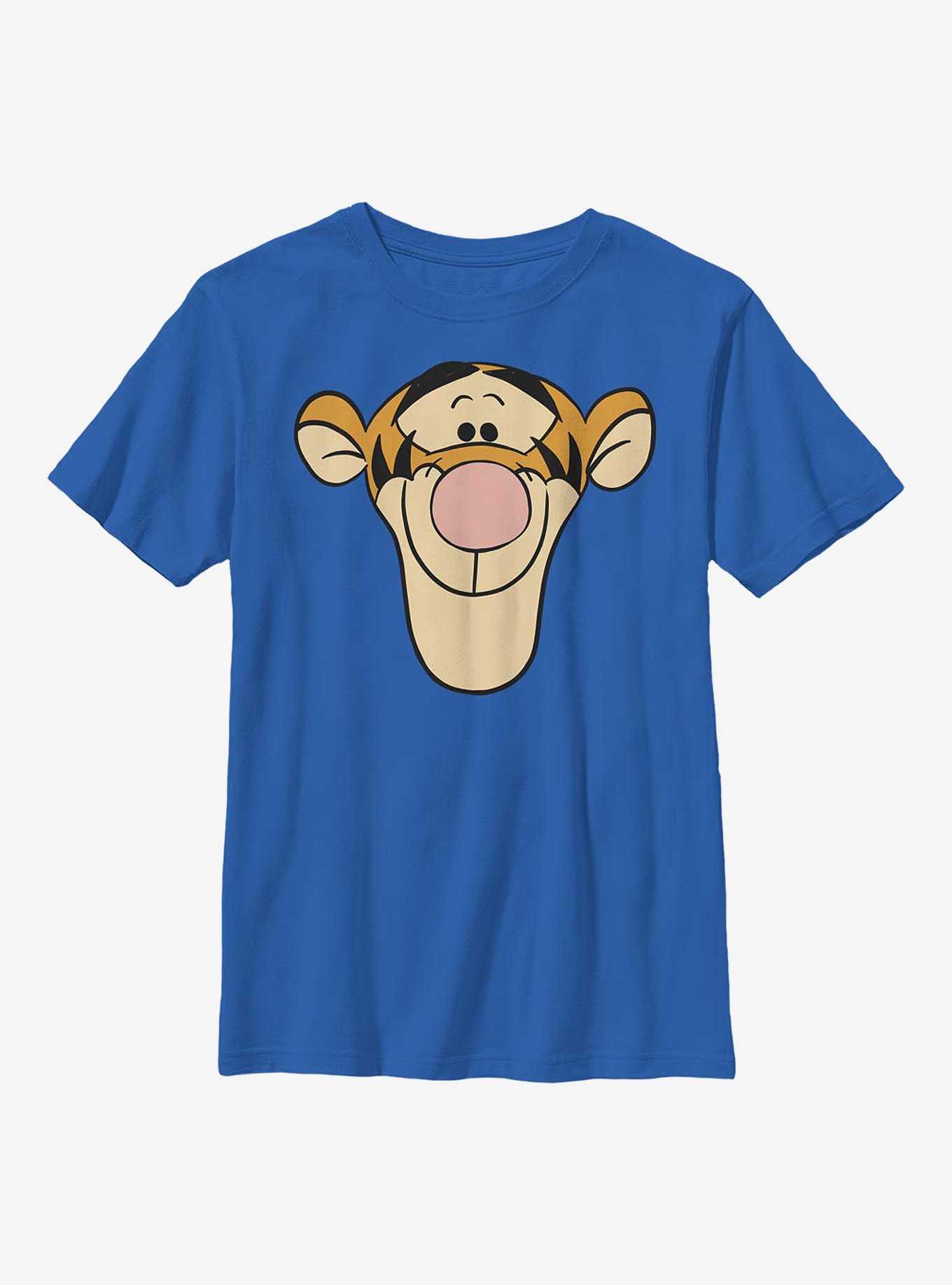 Disney Winnie The Pooh Tigger Big Face Youth T-Shirt, , hi-res