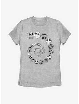 Disney The Nightmare Before Christmas Jack Emotions Spiral Womens T-Shirt, , hi-res