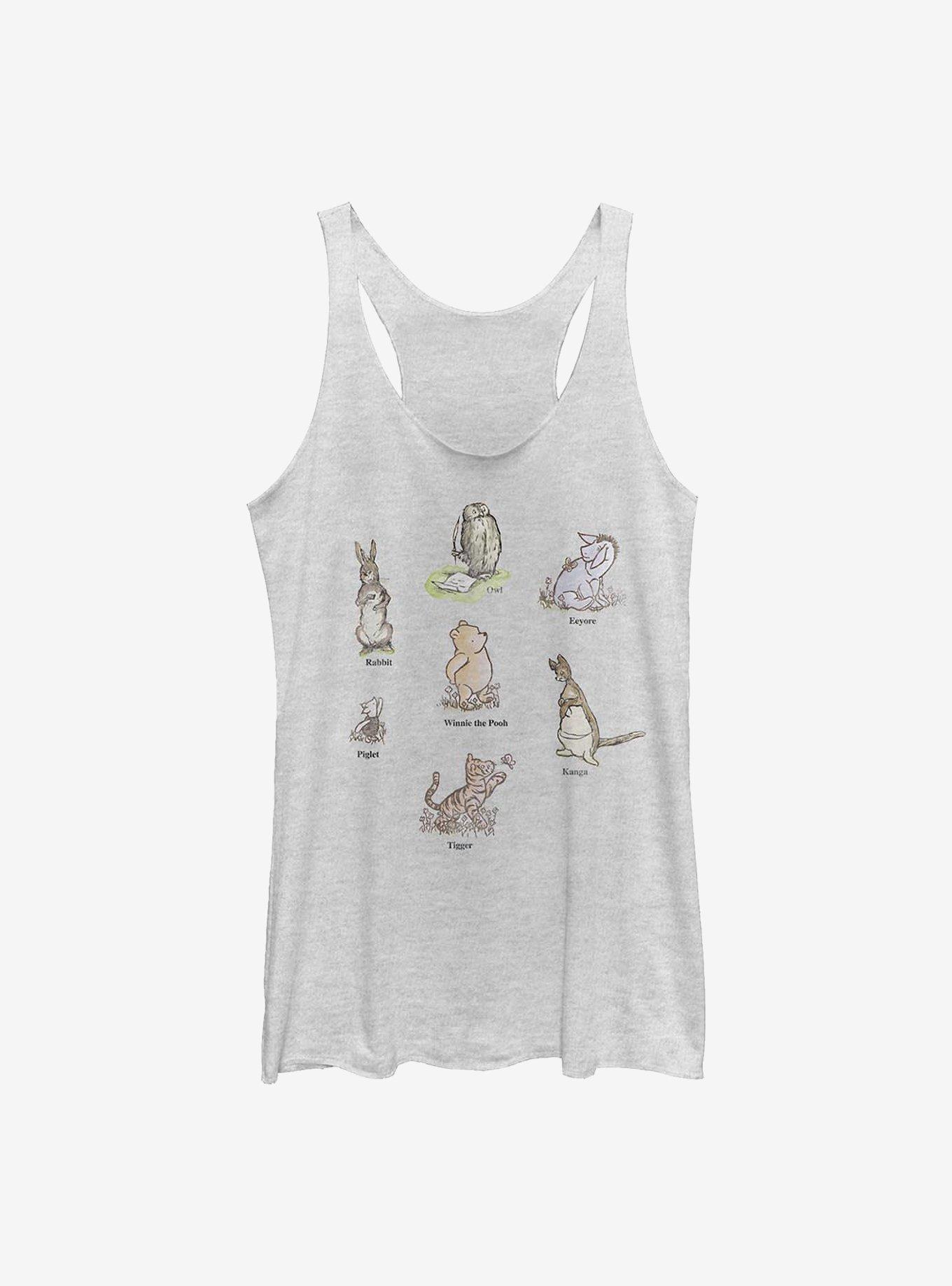 Disney Winnie The Pooh Poster Womens Tank Top, , hi-res