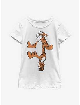 Disney Winnie The Pooh Basic Sketch Tigger Youth Girls T-Shirt, , hi-res