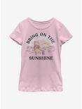 Disney Winnie The Pooh Bring On The Sunshine Youth Girls T-Shirt, PINK, hi-res