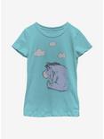 Disney Winnie The Pooh Clouldy Eeyore Youth Girls T-Shirt, TAHI BLUE, hi-res