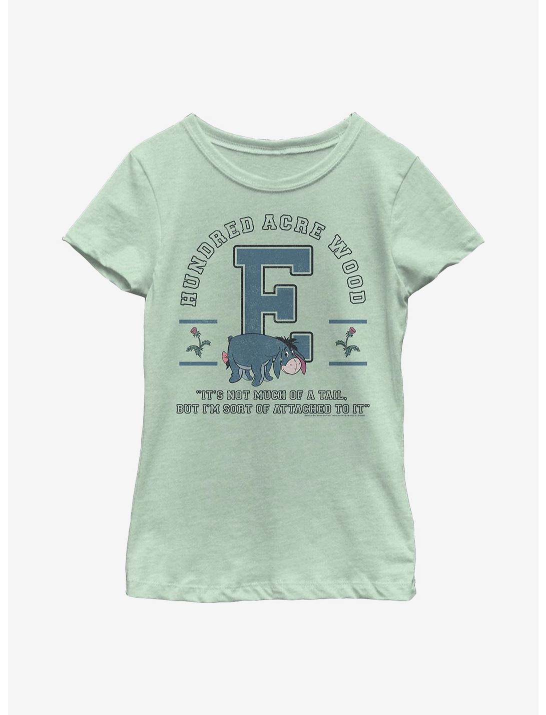 Plus Size Disney Winnie The Pooh Eeyore Collegiate Youth Girls T-Shirt, MINT, hi-res