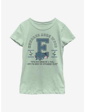 Plus Size Disney Winnie The Pooh Eeyore Collegiate Youth Girls T-Shirt, , hi-res