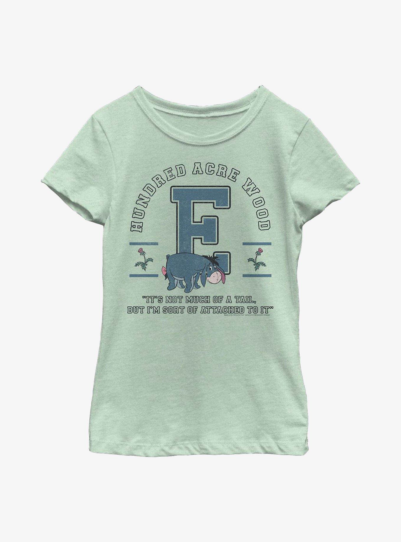 Disney Winnie The Pooh Eeyore Collegiate Youth Girls T-Shirt, , hi-res