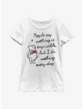 Disney Winnie The Pooh Impossible Youth Girls T-Shirt, , hi-res