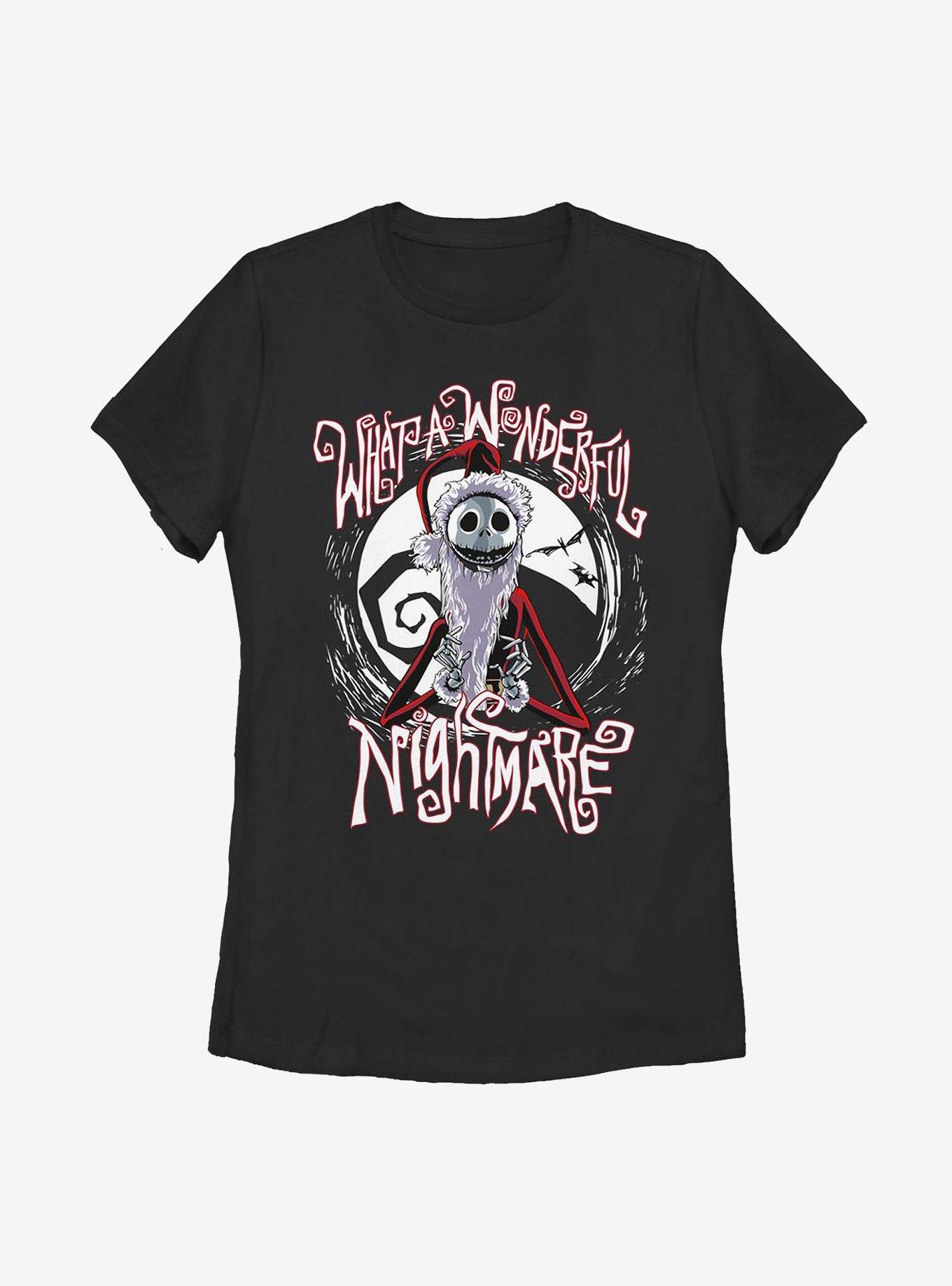 Disney The Nightmare Before Christmas Santa Jack Womens T-Shirt, , hi-res