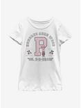 Disney Winnie The Pooh Piglet Collegiate Youth Girls T-Shirt, WHITE, hi-res