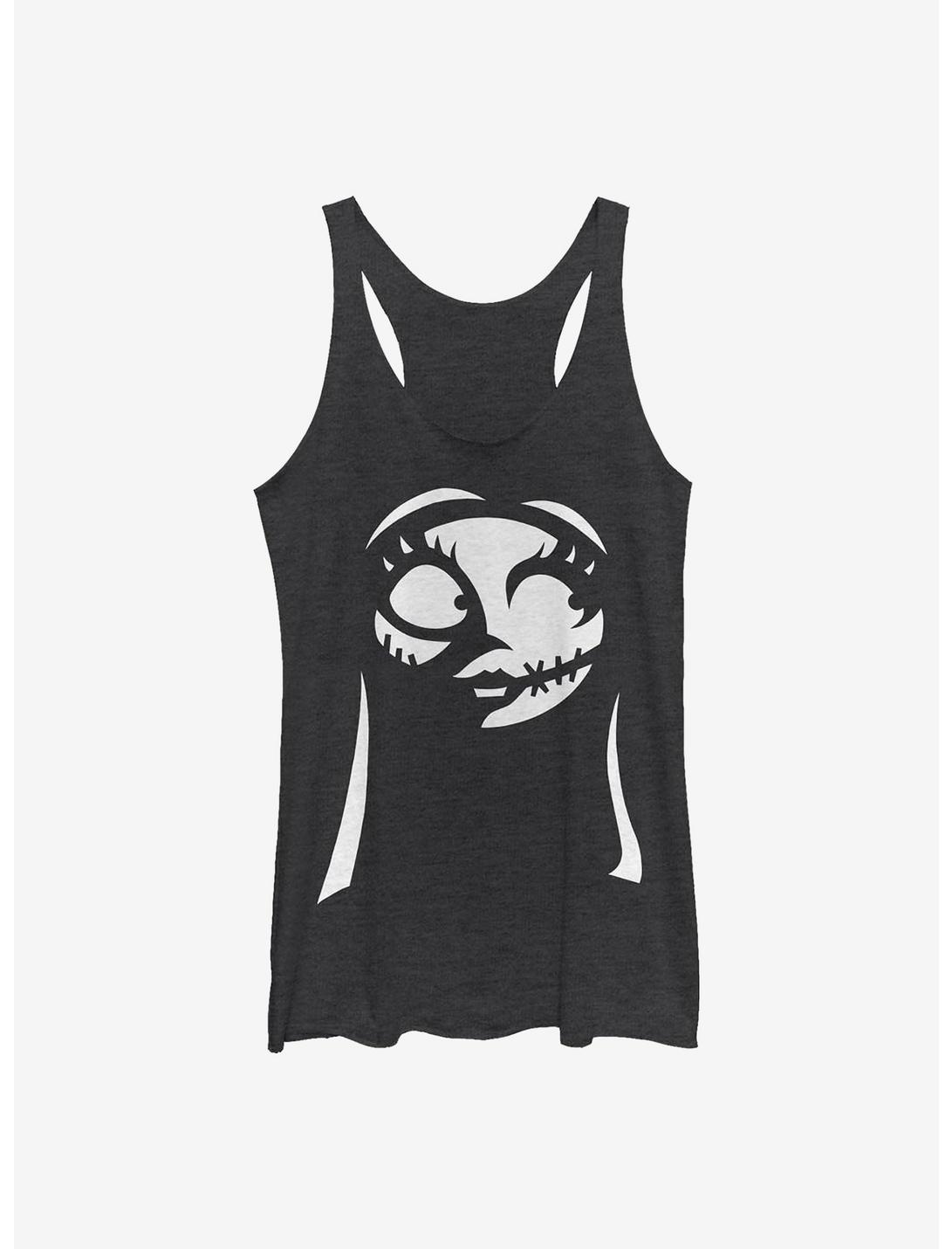 Disney The Nightmare Before Christmas His Sally Womens Tank Top, BLK HTR, hi-res