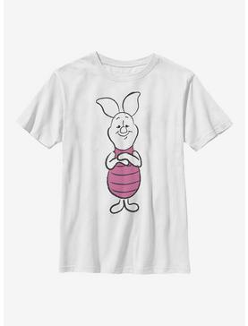 Disney Winnie The Pooh Basic Sketch Piglet Youth T-Shirt, , hi-res