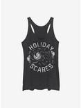 Disney The Nightmare Before Christmas Holiday Scares Doll Womens Tank Top, BLK HTR, hi-res