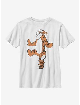 Plus Size Disney Winnie The Pooh Basic Sketch Tigger Youth T-Shirt, , hi-res