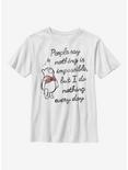 Disney Winnie The Pooh Impossible Youth T-Shirt, WHITE, hi-res