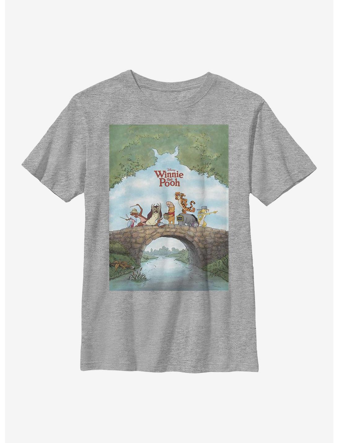 Disney Winnie The Pooh Poster Youth T-Shirt, ATH HTR, hi-res
