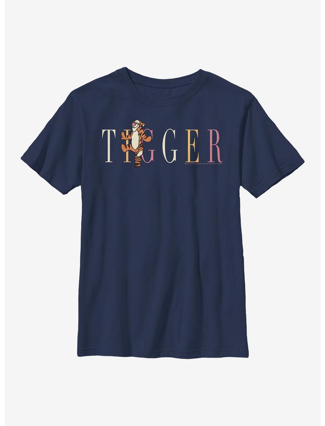 Disney Winnie The Pooh Tigger Fashion Youth T-Shirt, NAVY, hi-res