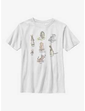 Disney Winnie The Pooh Poster Youth T-Shirt, , hi-res