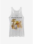 Disney Winnie The Pooh In The Woods Womens Tank Top, WHITE HTR, hi-res