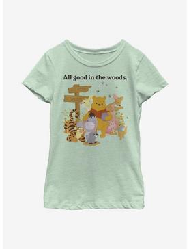 Disney Winnie The Pooh In The Woods Youth Girls T-Shirt, , hi-res