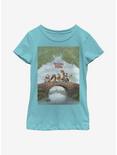 Disney Winnie The Pooh Poster Youth Girls T-Shirt, TAHI BLUE, hi-res