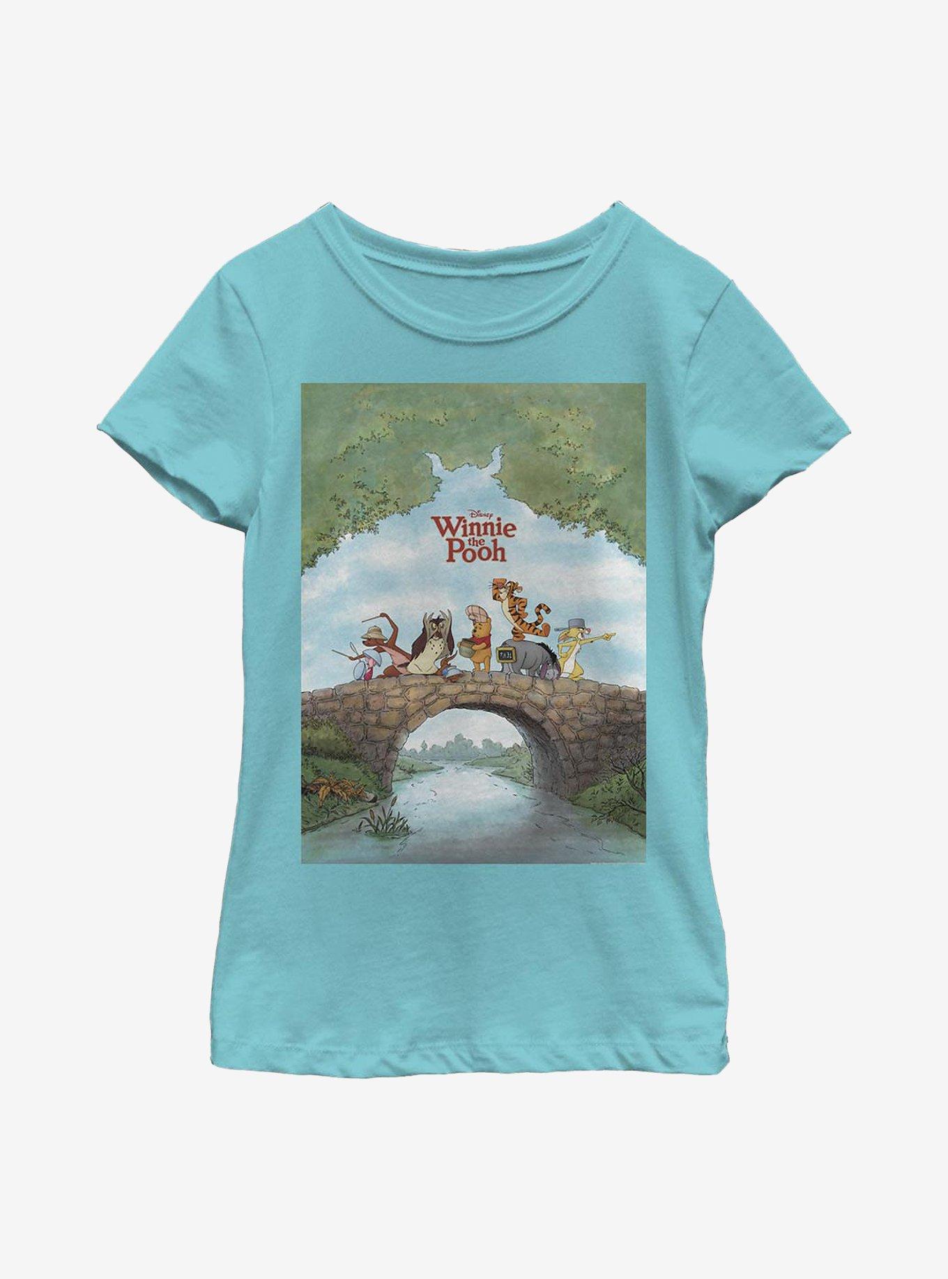 Disney Winnie The Pooh Poster Youth Girls T-Shirt, , hi-res