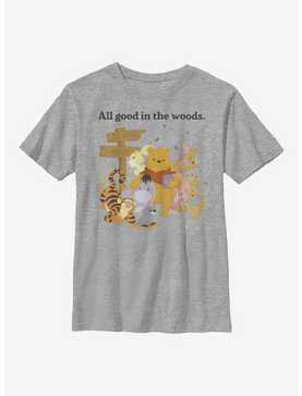 Disney Winnie The Pooh In The Woods Youth T-Shirt, , hi-res