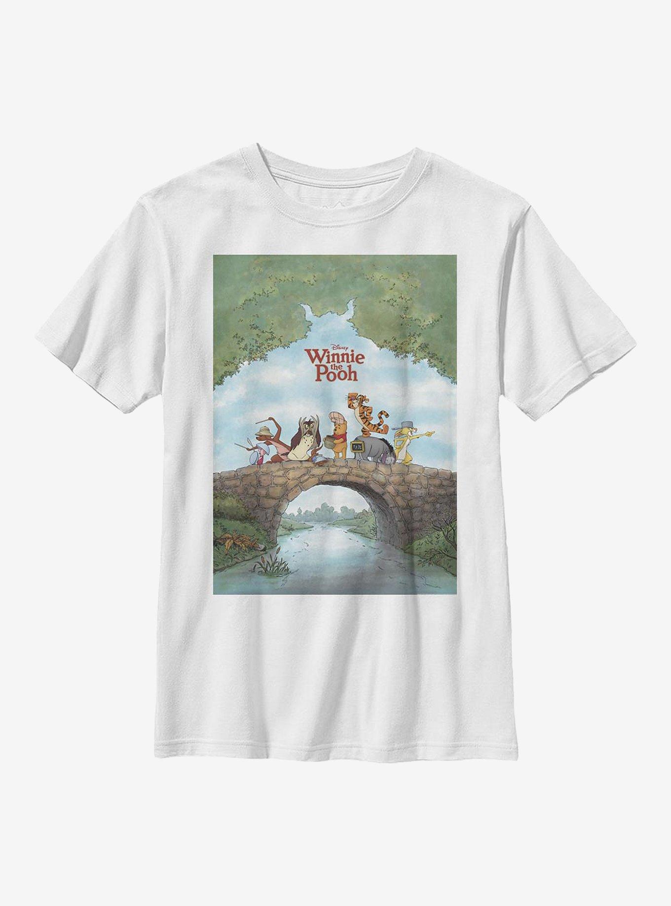 Disney Winnie The Pooh Poster Youth T-Shirt, , hi-res