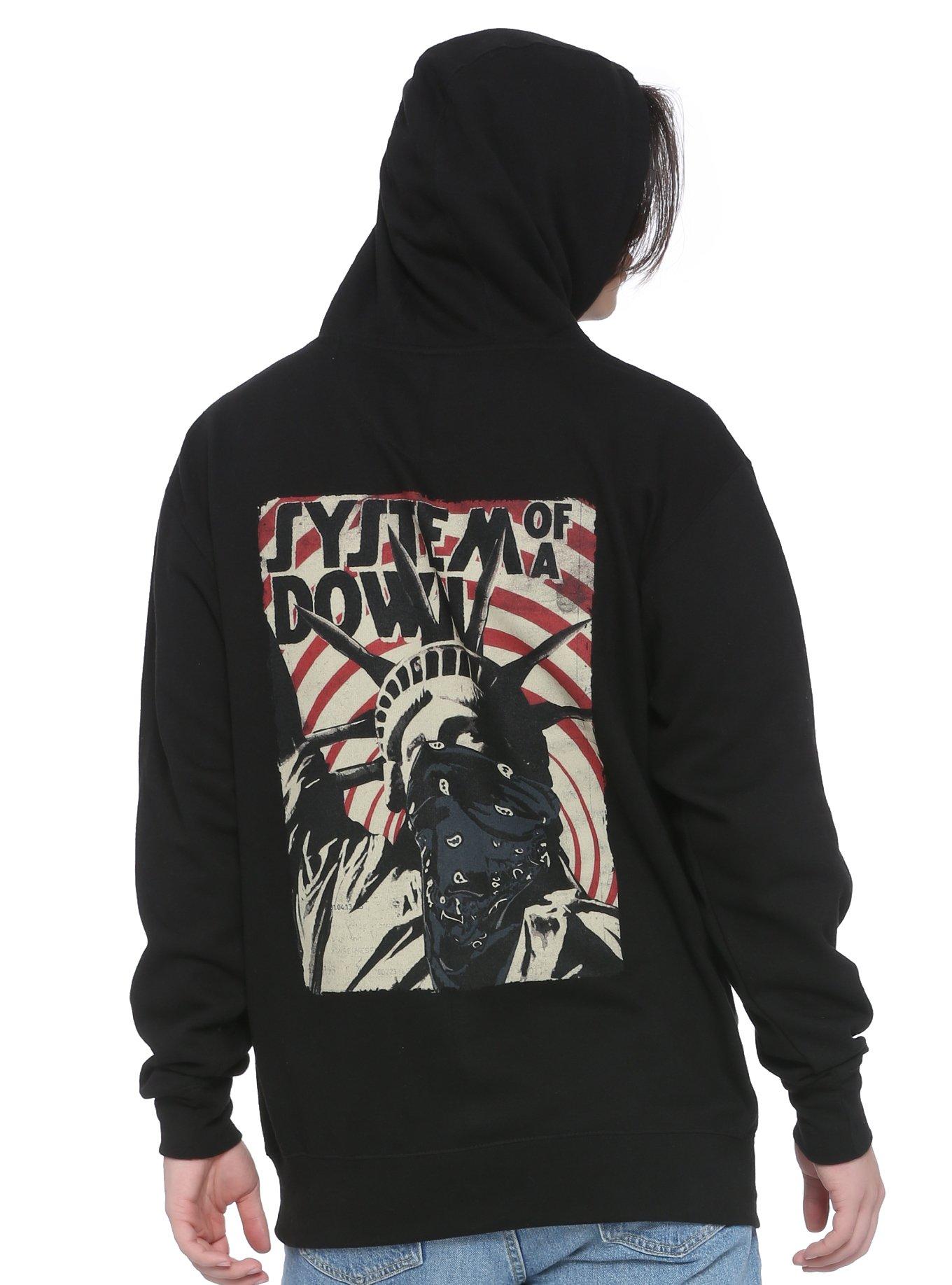 System Of A Down - Bomb Script Hooded Sweatshirt 