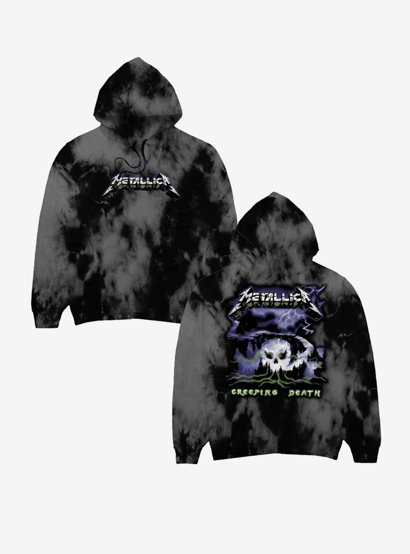 Metallica tie dye store hoodie