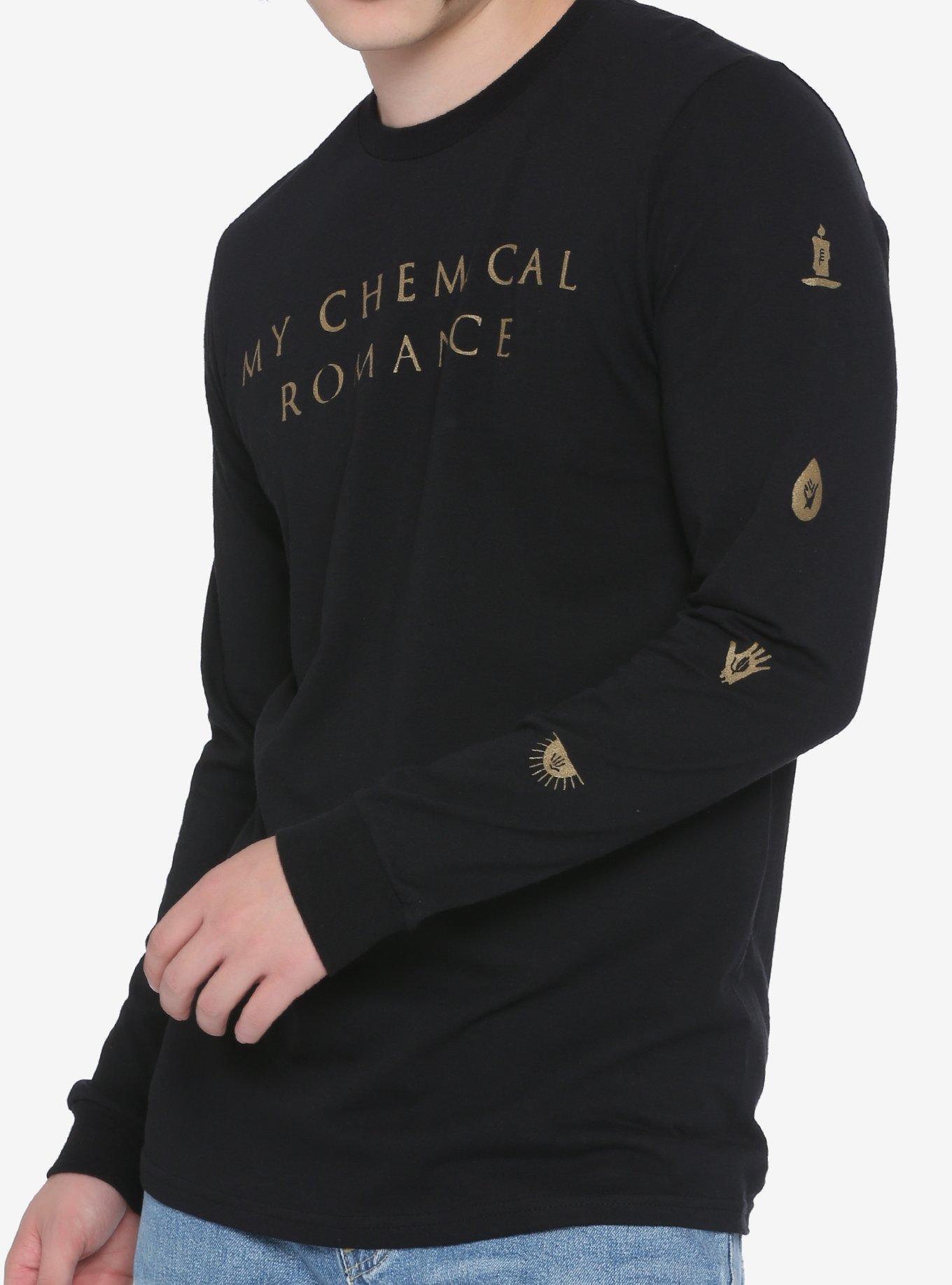 My Chemical Romance Symbols Long-Sleeve T-Shirt, BLACK, hi-res