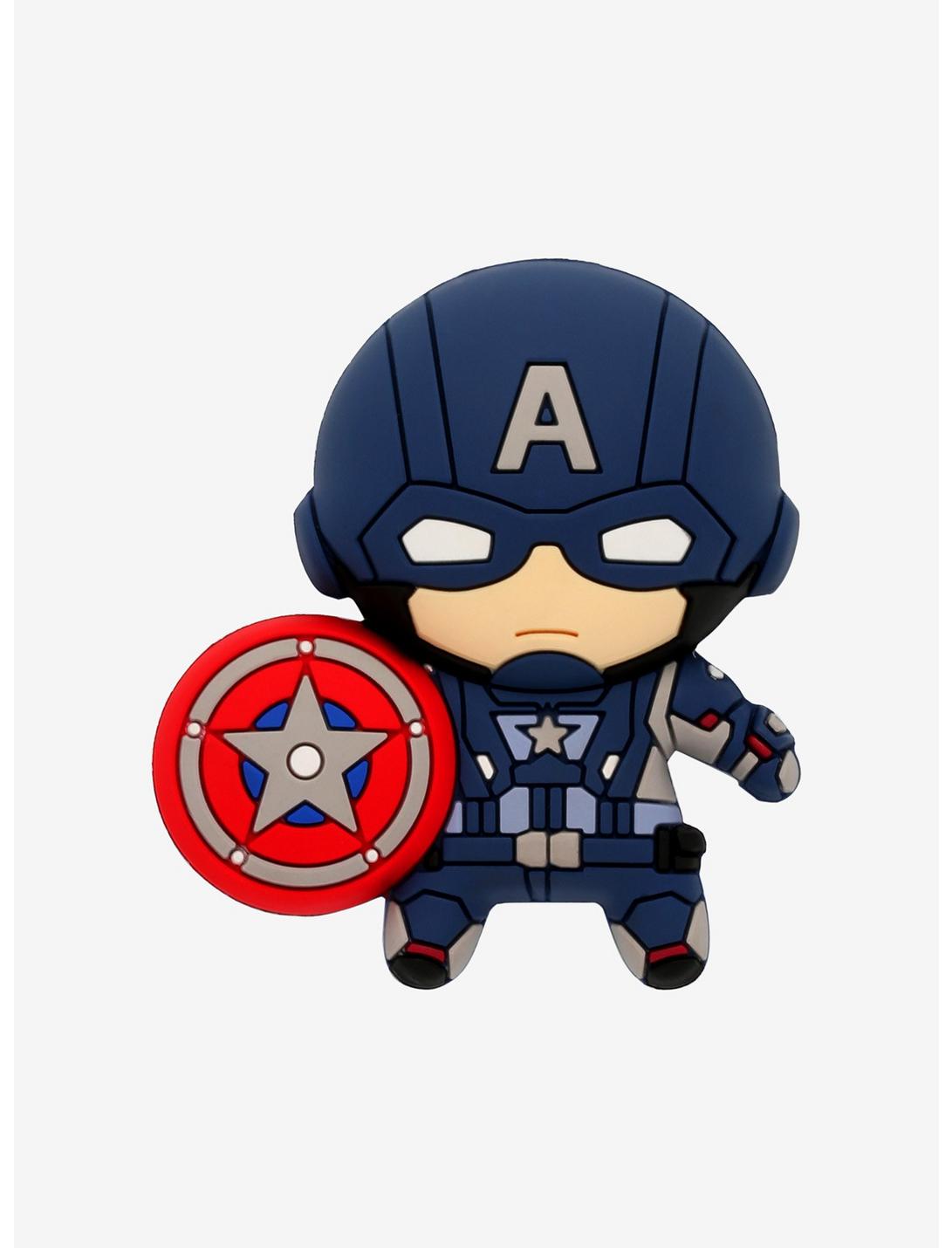 Marvel Avengers Gamerverse Captain America Chibi Magnet, , hi-res