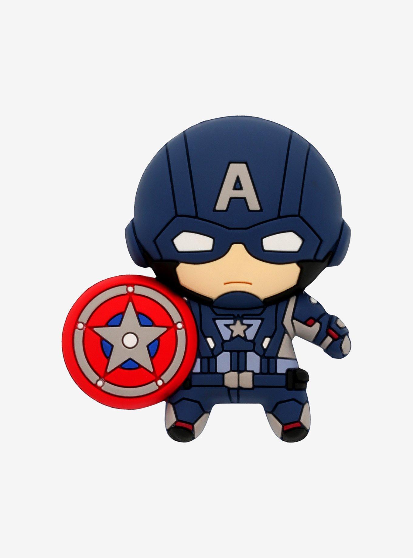 Marvel Avengers Gamerverse Captain America Chibi Magnet, , hi-res