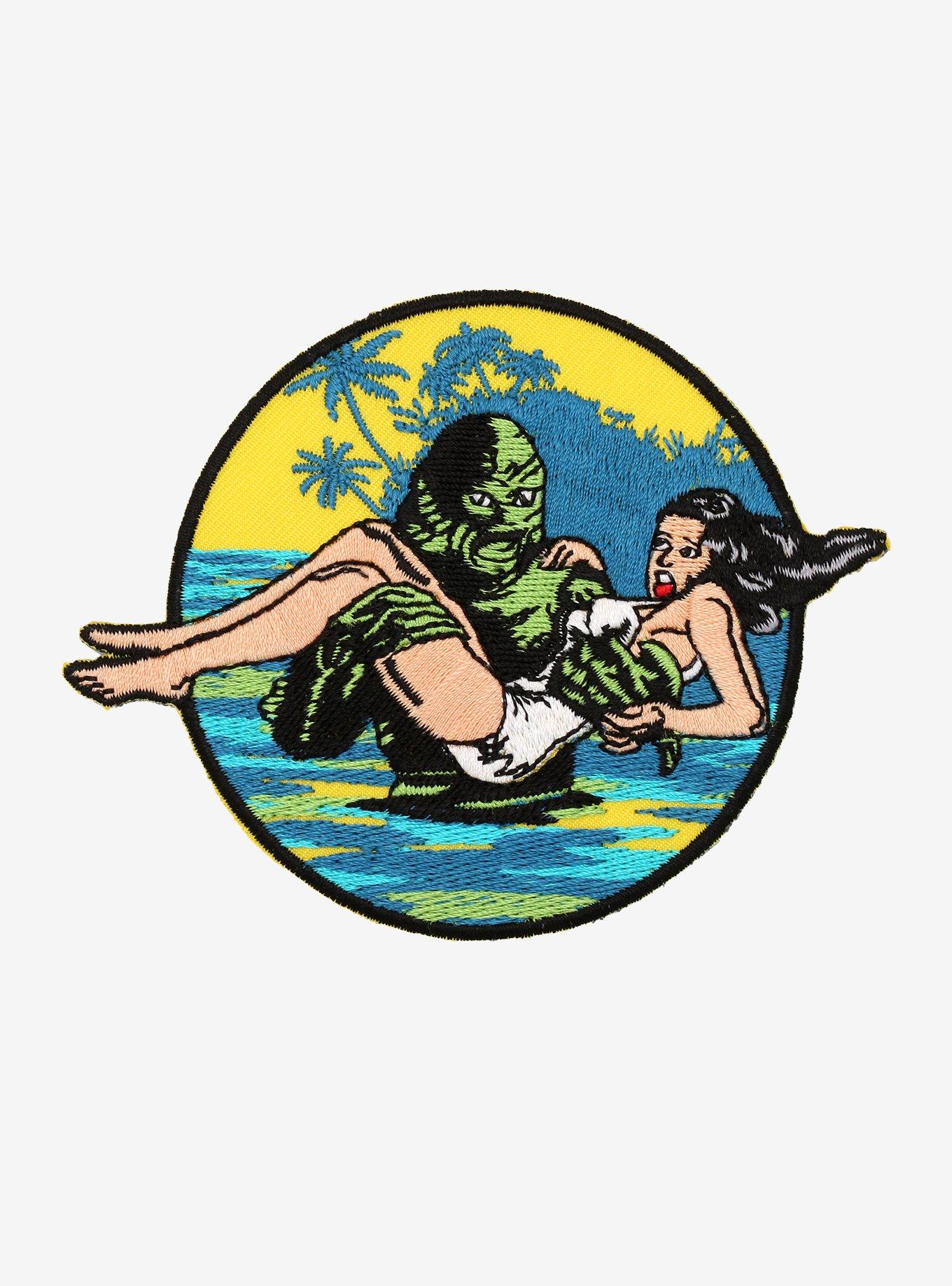 Universal Monsters Creature From The Black Lagoon Gill-Man & Kay Patch, , hi-res