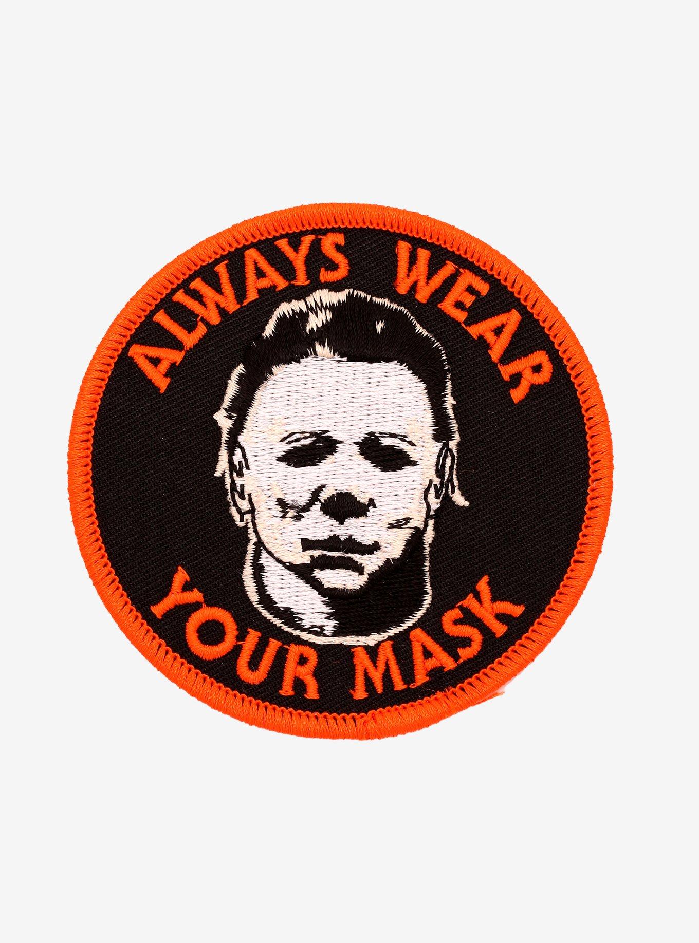 Halloween Michael Myers Wear Mask Patch, , hi-res