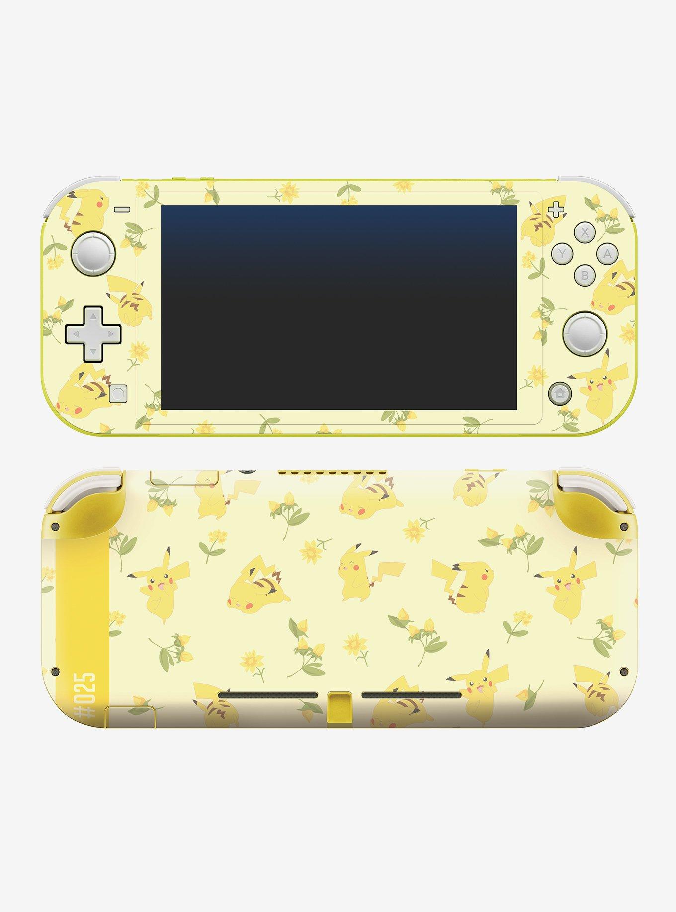 New Pokemon Pikachu Nintendo Switch Lite Yellow Skin Sticker Decal