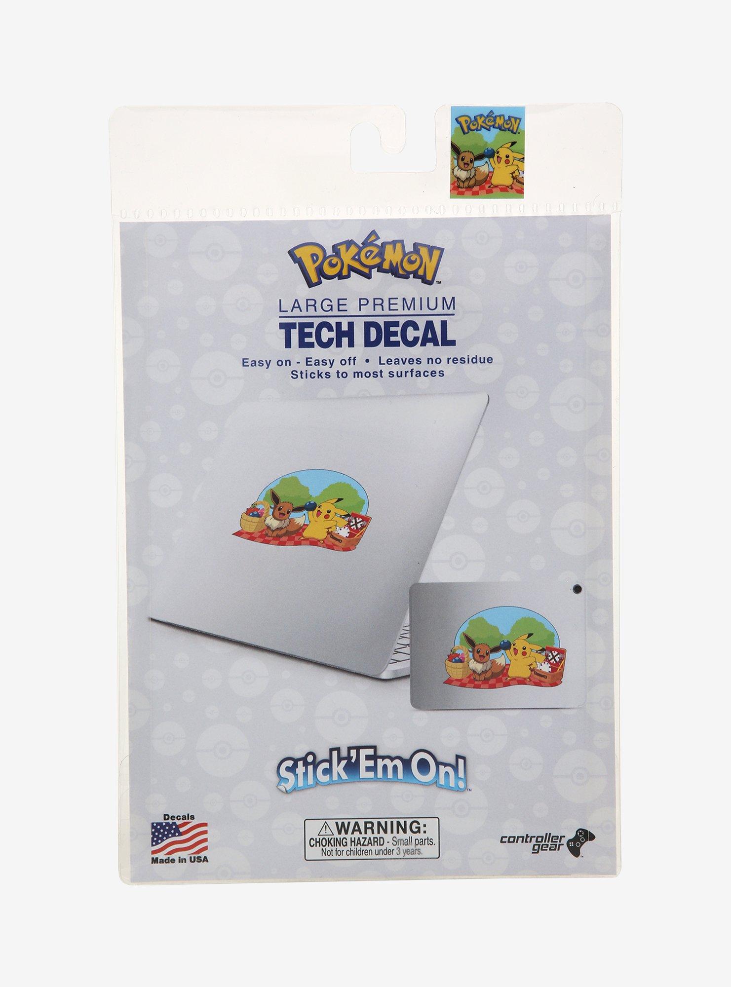 Pokemon Pikachu & Eevee Large Tech Decal, , hi-res