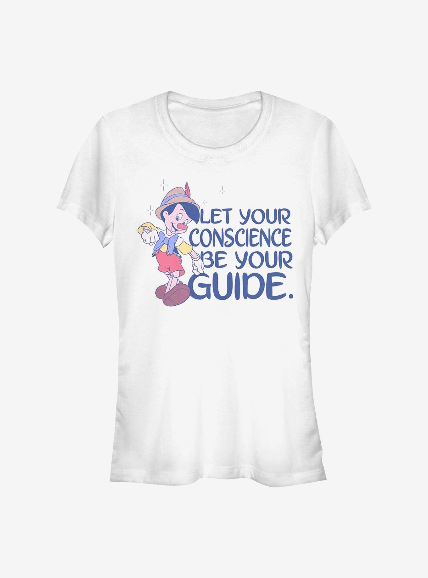 Disney Pinocchio Conscious Heart Girls T-Shirt