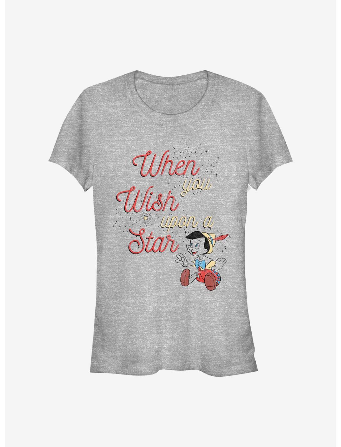 Disney Pinocchio Wishing Star Girls T-Shirt, ATH HTR, hi-res