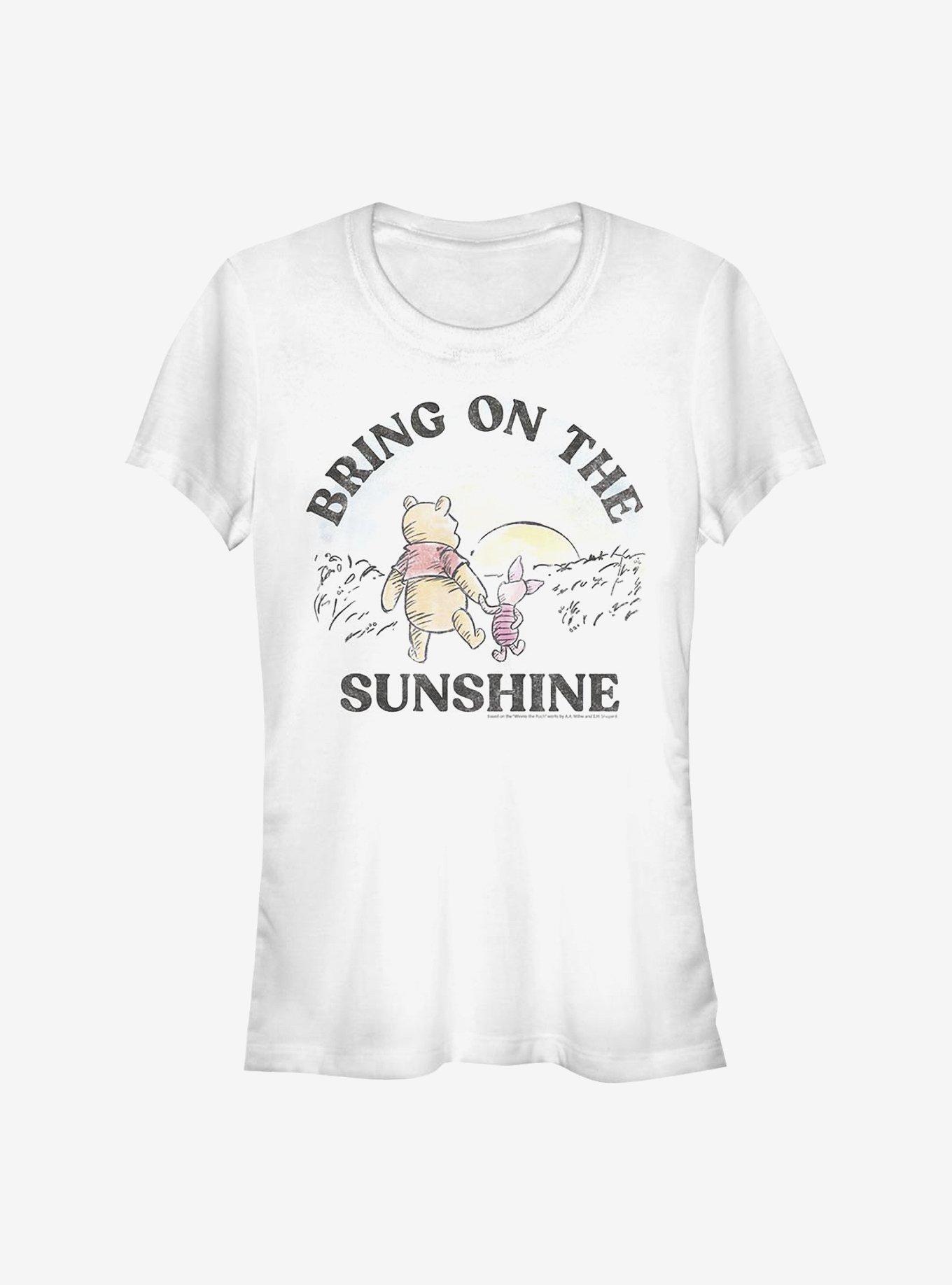 Disney Winnie The Pooh Bring On The Sunshine Girls T-Shirt, WHITE, hi-res