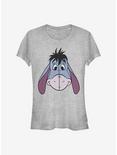 Disney Winnie The Pooh Eeyore Big Face Girls T-Shirt, ATH HTR, hi-res