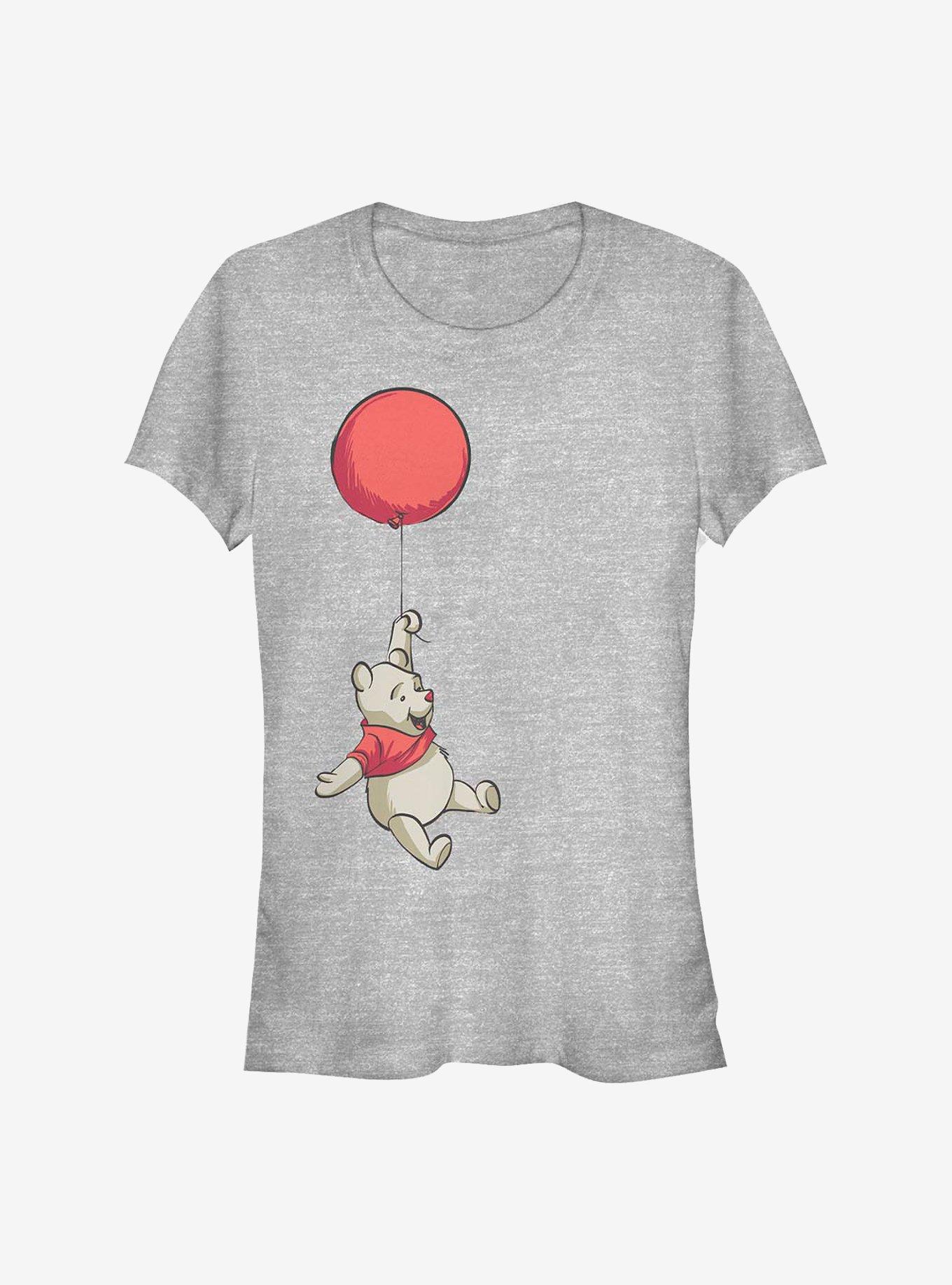 Disney Winnie The Pooh Balloon Winnie Girls T-Shirt, ATH HTR, hi-res