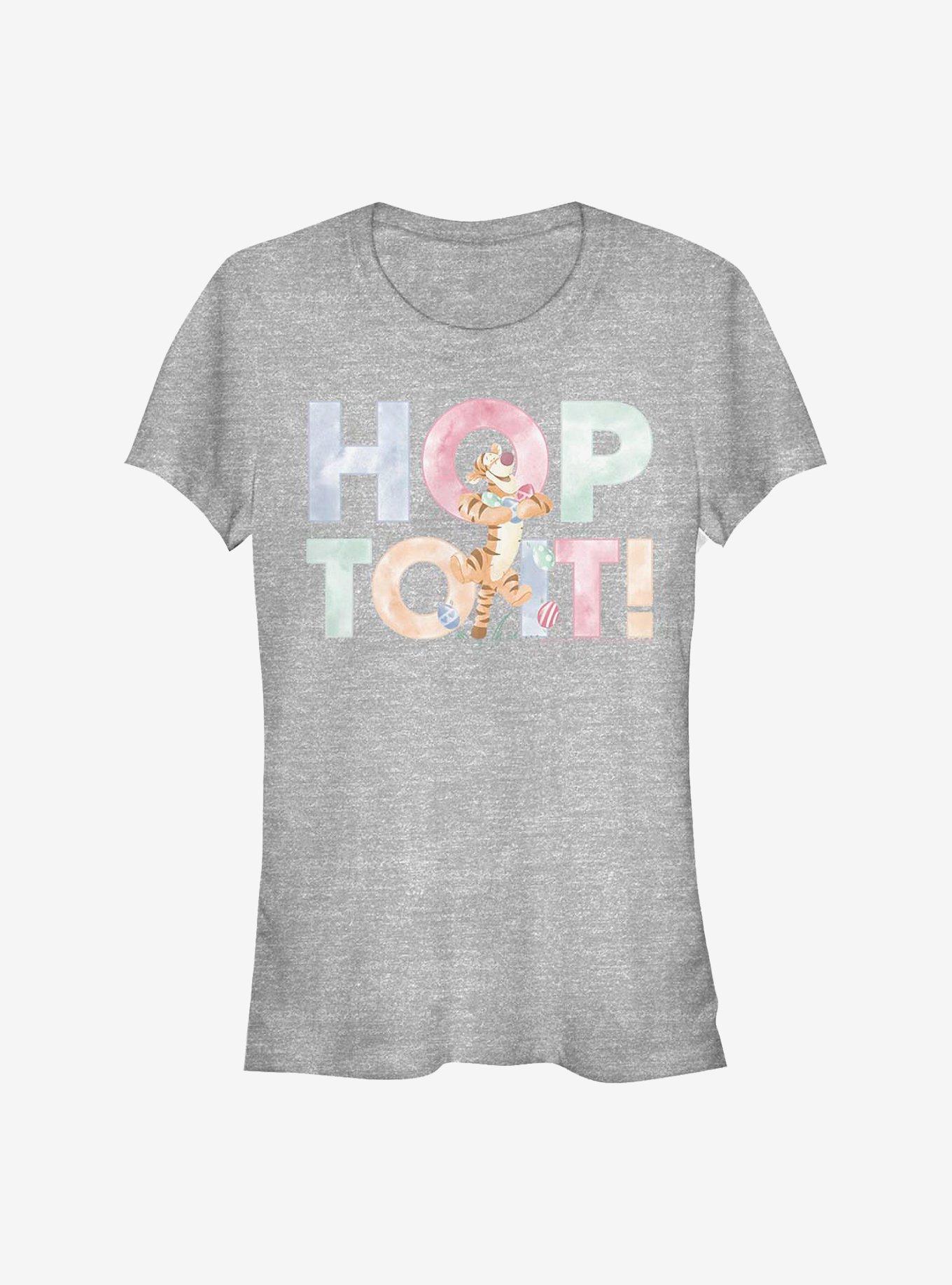 Disney Winnie The Pooh Hop To It Tigger Girls T-Shirt, ATH HTR, hi-res