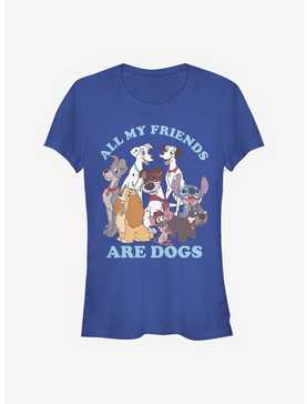 Disney Classic Dog Friends Girls T-Shirt, , hi-res