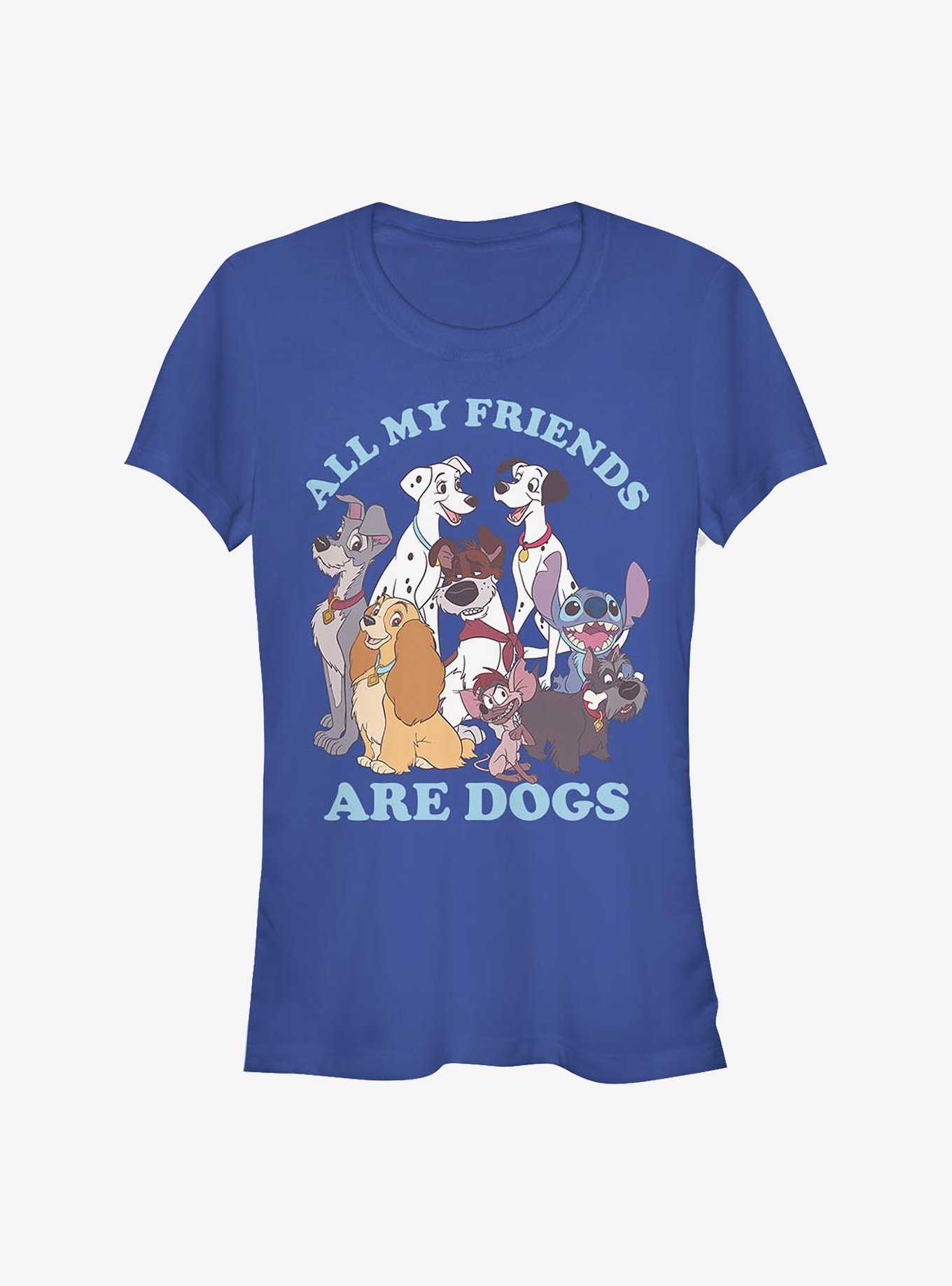 Disney Classic Dog Friends Girls T-Shirt, , hi-res