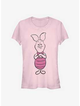 Disney Winnie The Pooh Basic Sketch Piglet Girls T-Shirt, , hi-res