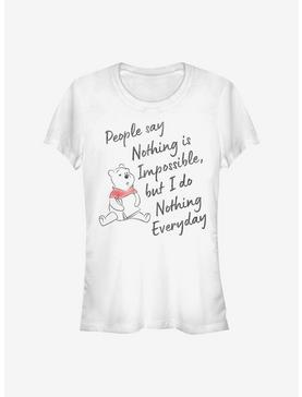 Disney Winnie The Pooh Nothing Is Impossible Girls T-Shirt, , hi-res