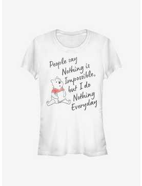 Disney Winnie The Pooh Nothing Is Impossible Girls T-Shirt, , hi-res
