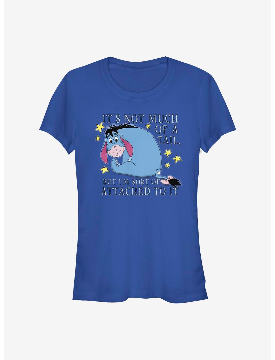 Disney Winnie The Pooh Eeyore Sort Of Attached Girls T-Shirt, ROYAL, hi-res
