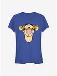 Disney Winnie The Pooh Tigger Big Face Girls T-Shirt, ROYAL, hi-res