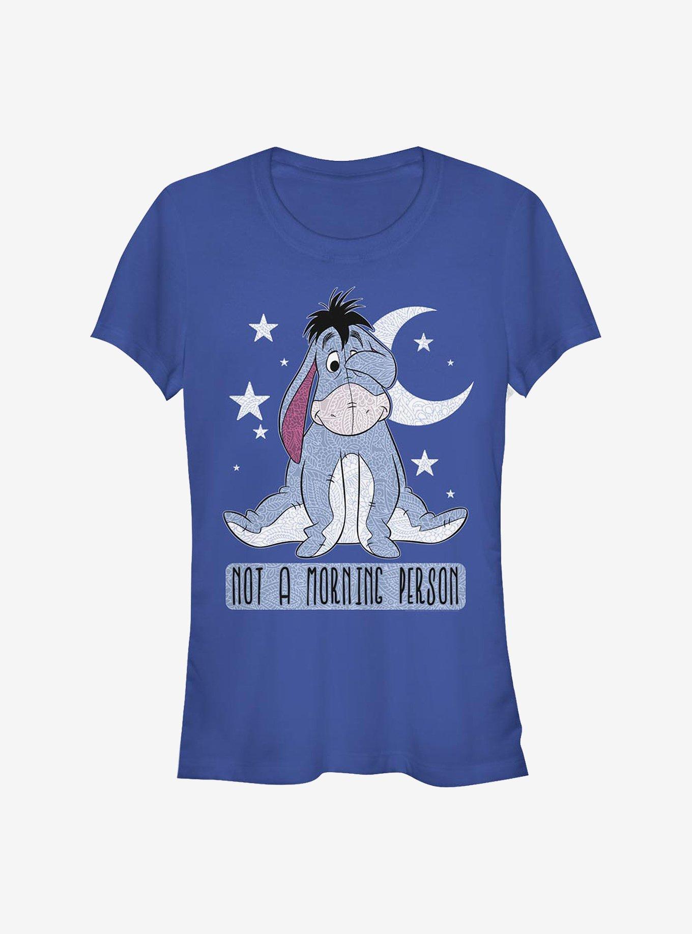 Disney Winnie The Pooh Eeyore Not Morning Girls T-Shirt, , hi-res