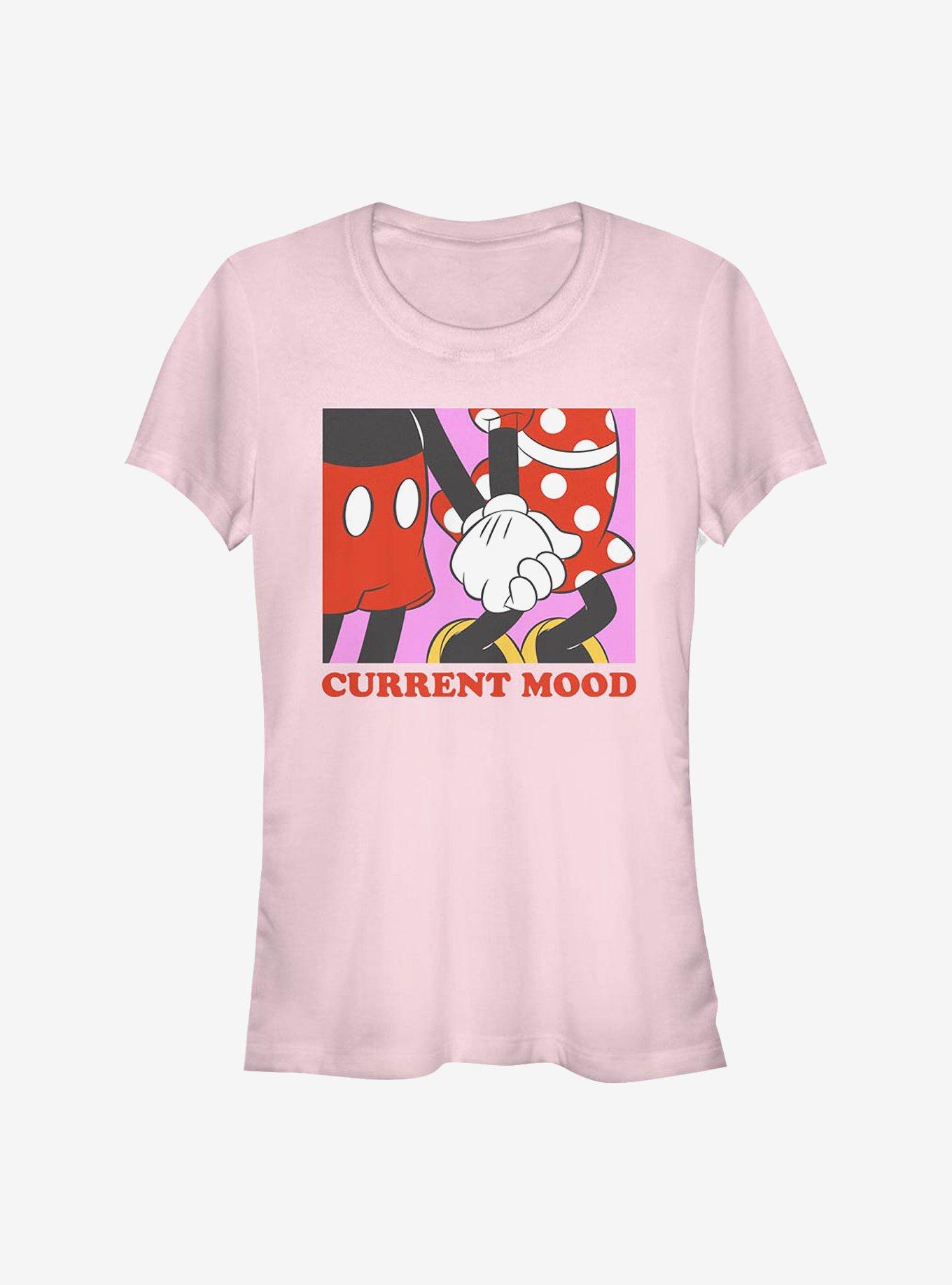 Disney Mickey Mouse & Minnie Current Mood Girls T-Shirt